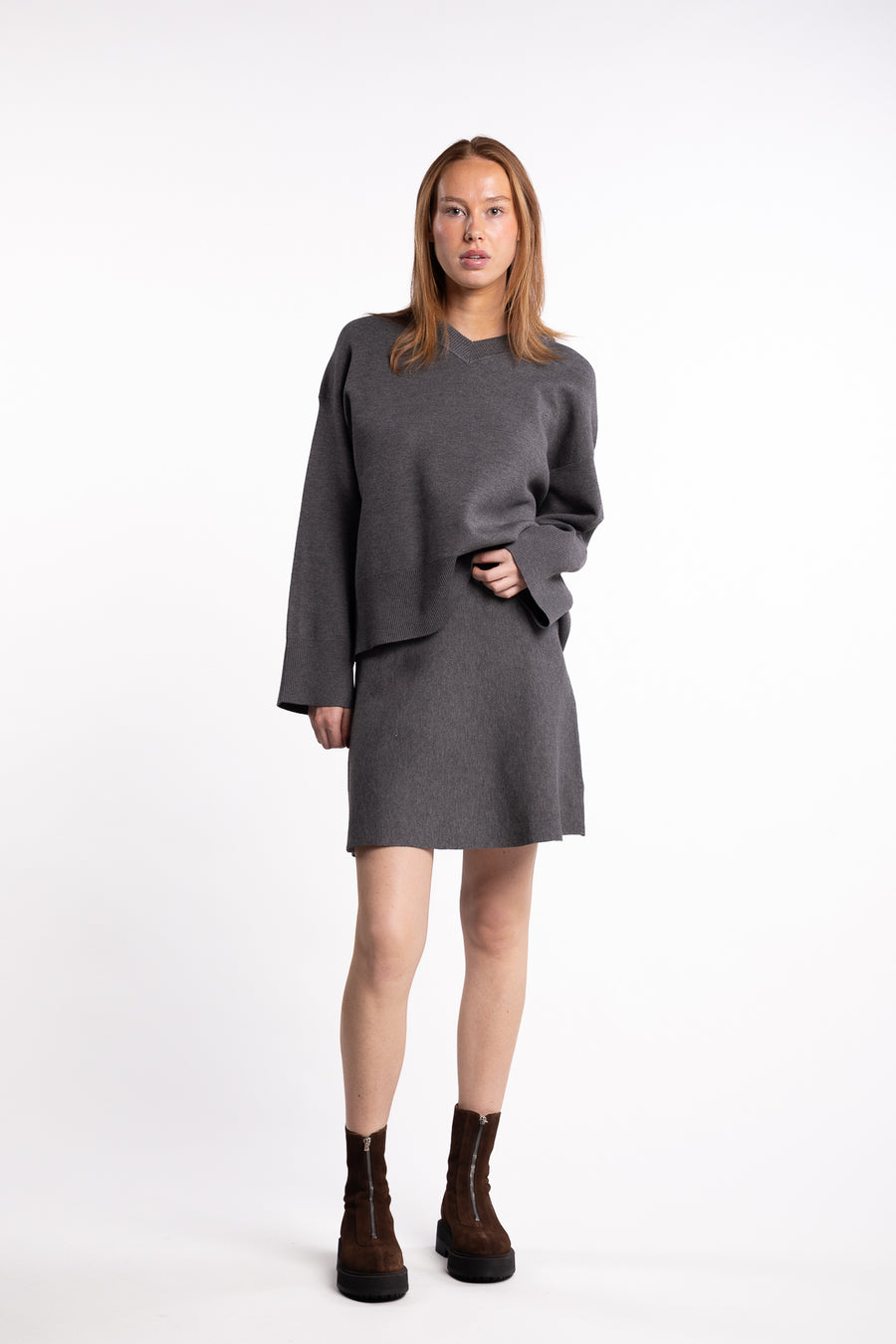 Salula skirt 15825 - Dark Grey