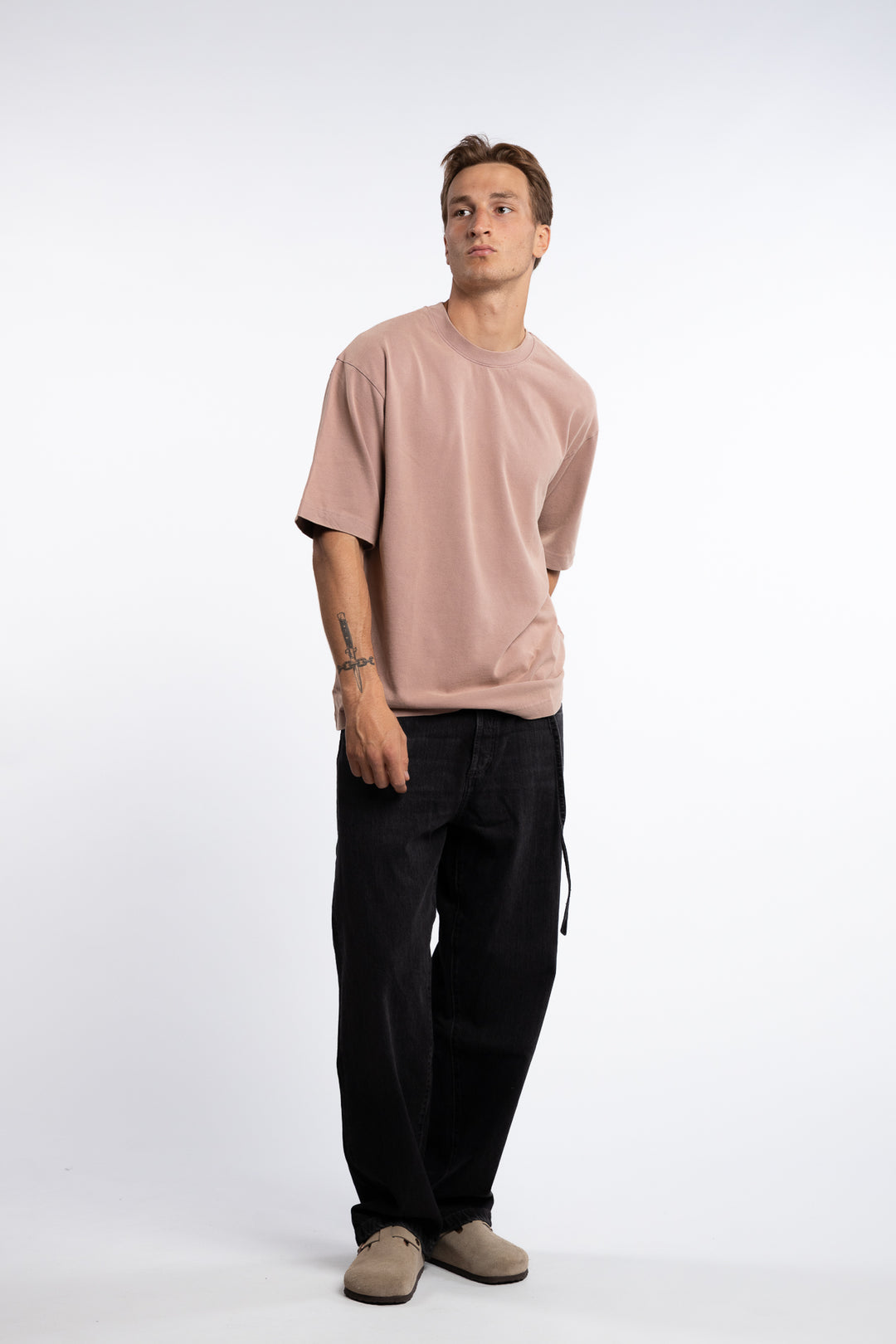 Crew Neck T-Shirt Lavender Purple
