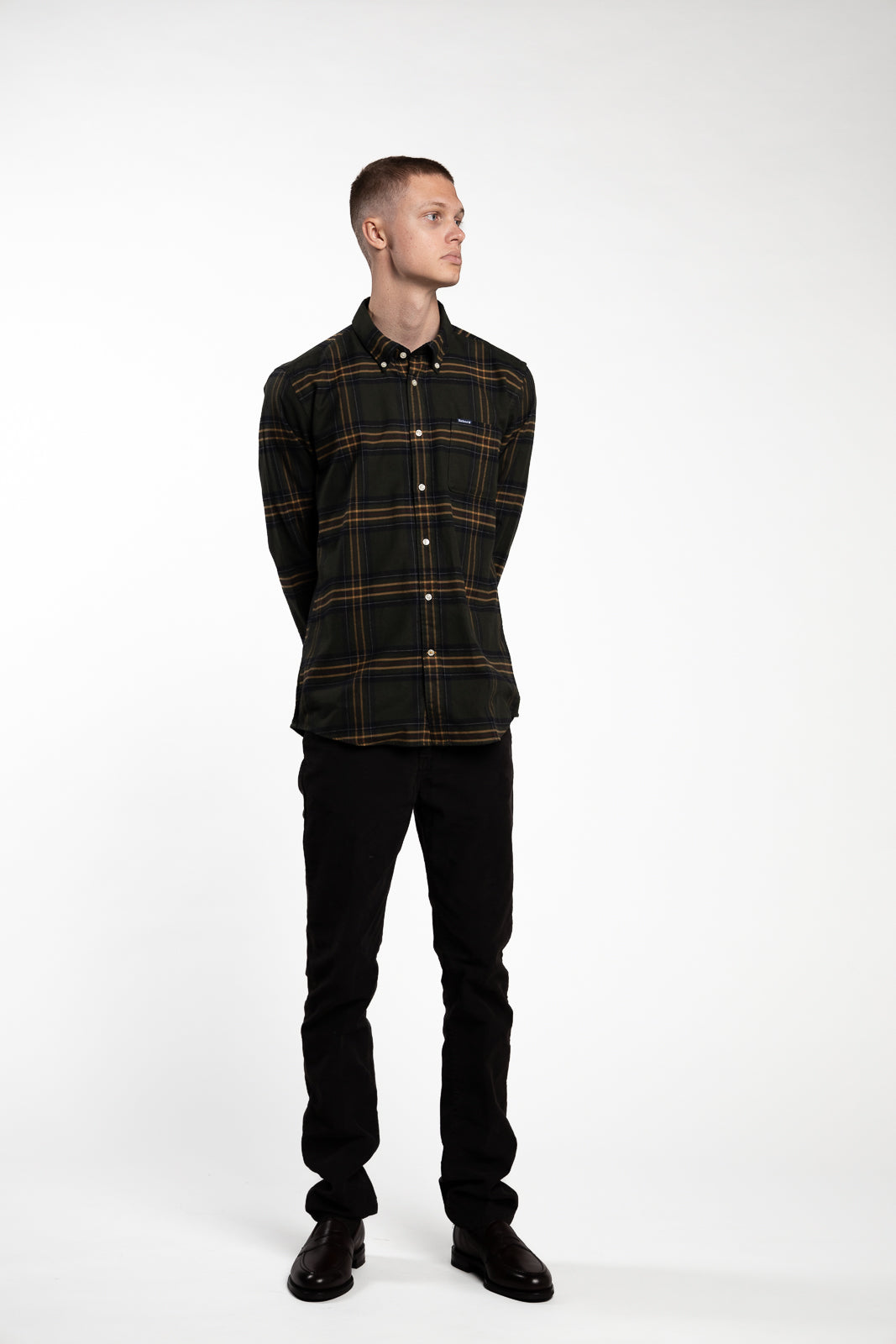 Portdown Tailored Fit Shirt Olive