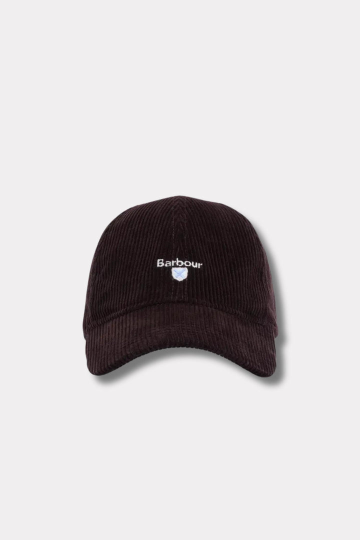 Preston Cord Cap- Brown