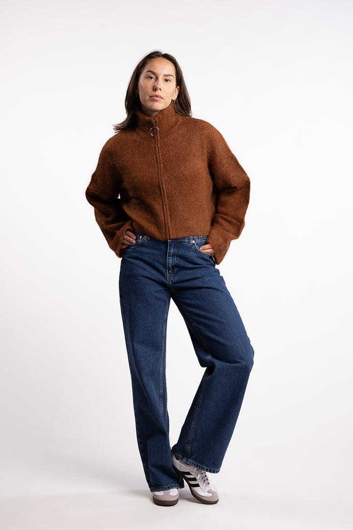 Tine Light Cardigan - Lt. Brown