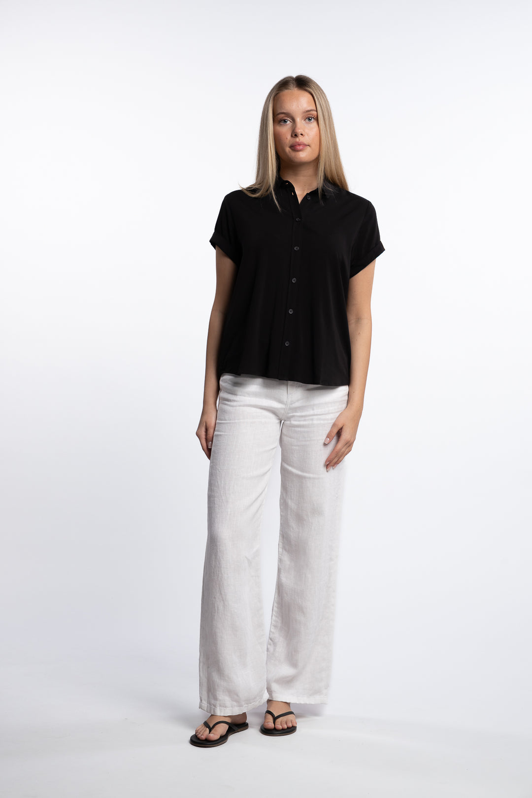 Culotte 8032 Linen Summer - White