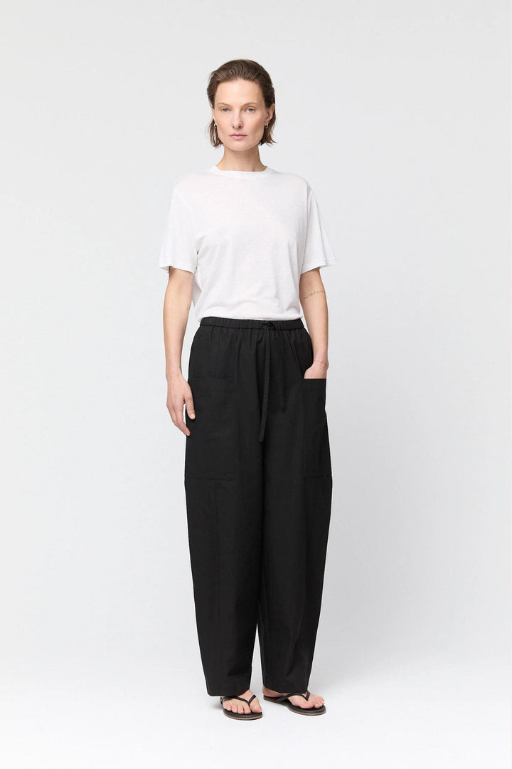 Tencel Linen Weekend Tee- Off White