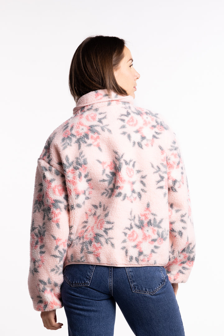 Rype Fleece Jacket - Lt. Pink Mix
