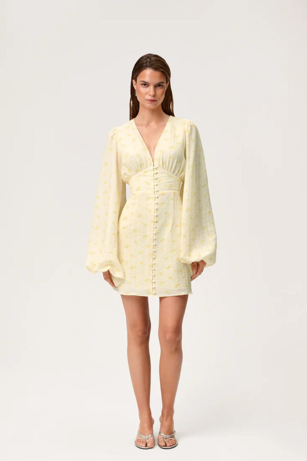 Florence dress- Pastel Yellow