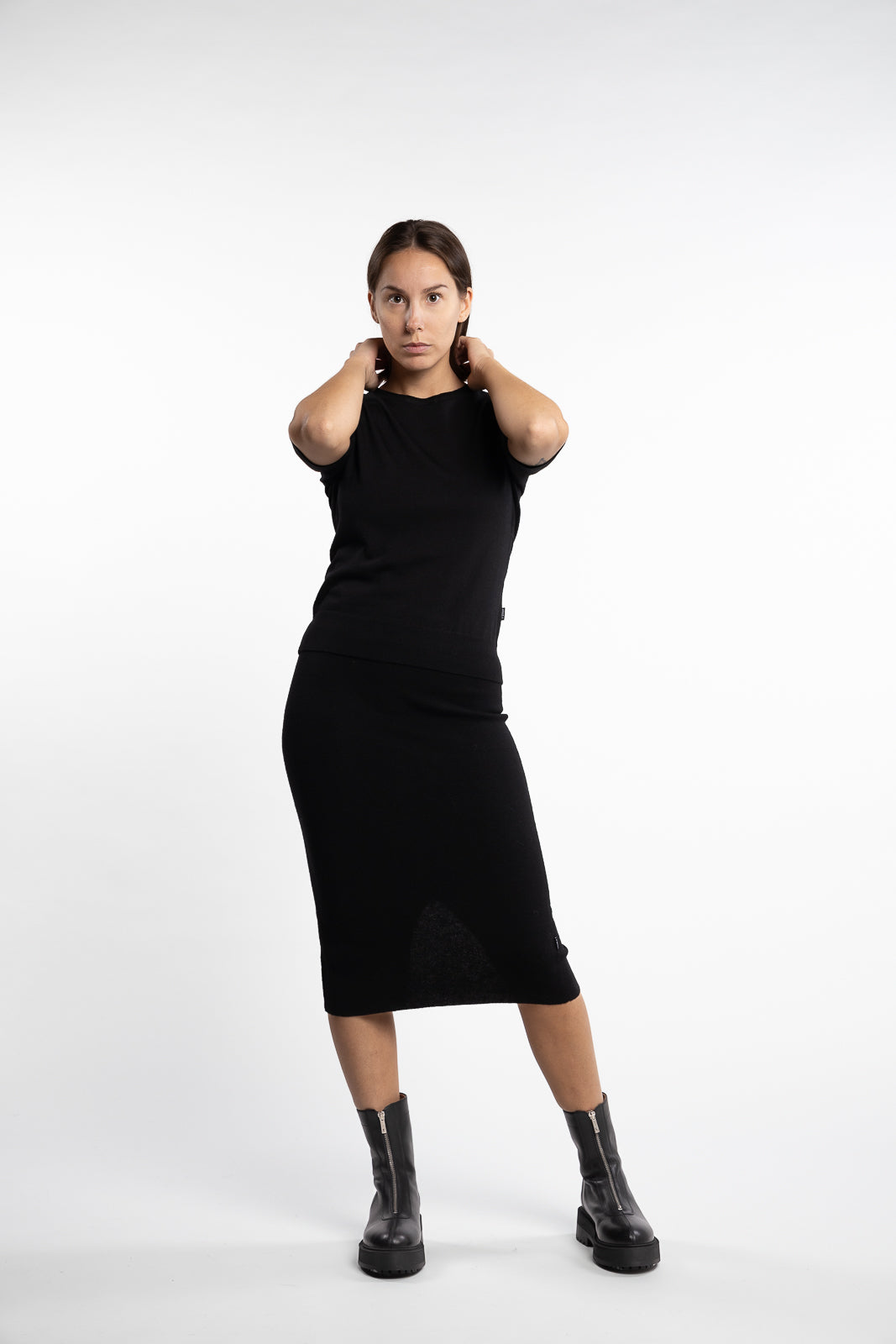 Emmy Merino Top- Black