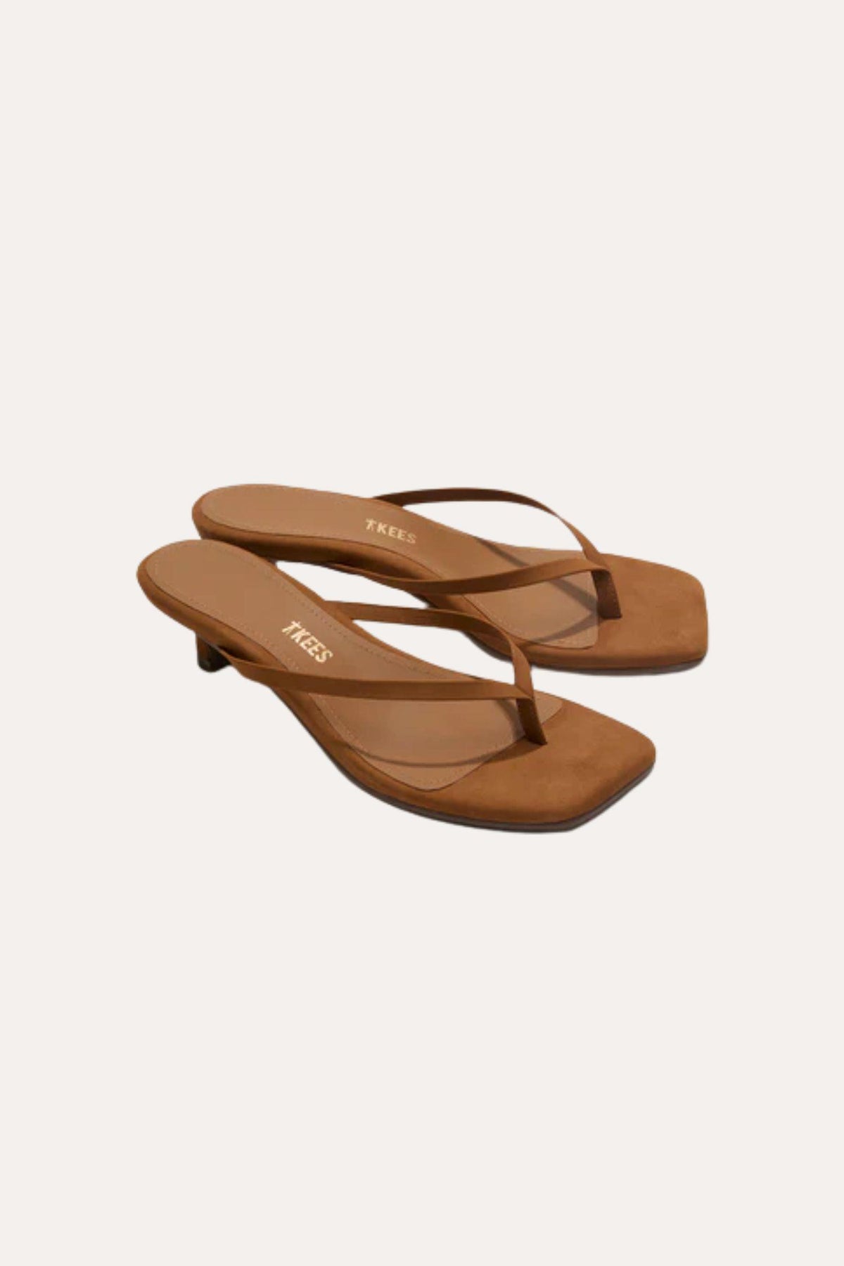 Square Toe Julia- Camel Suede