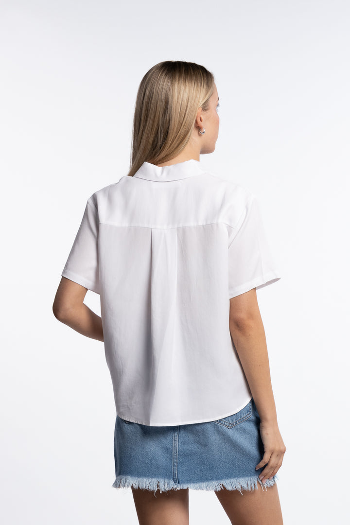 Mina SS shirt 14028- White