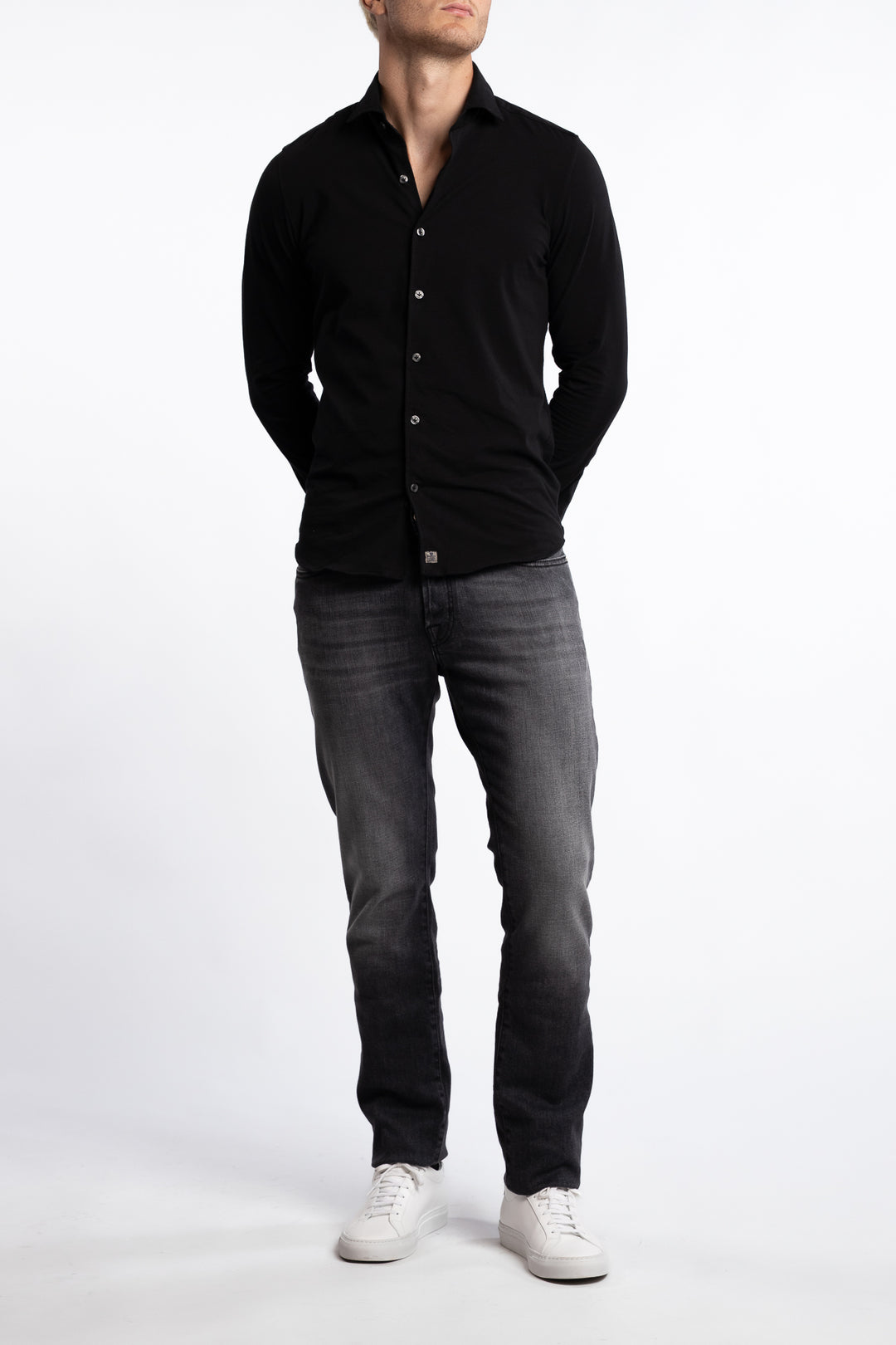 Bard Slim Fit Jeans Medium Black