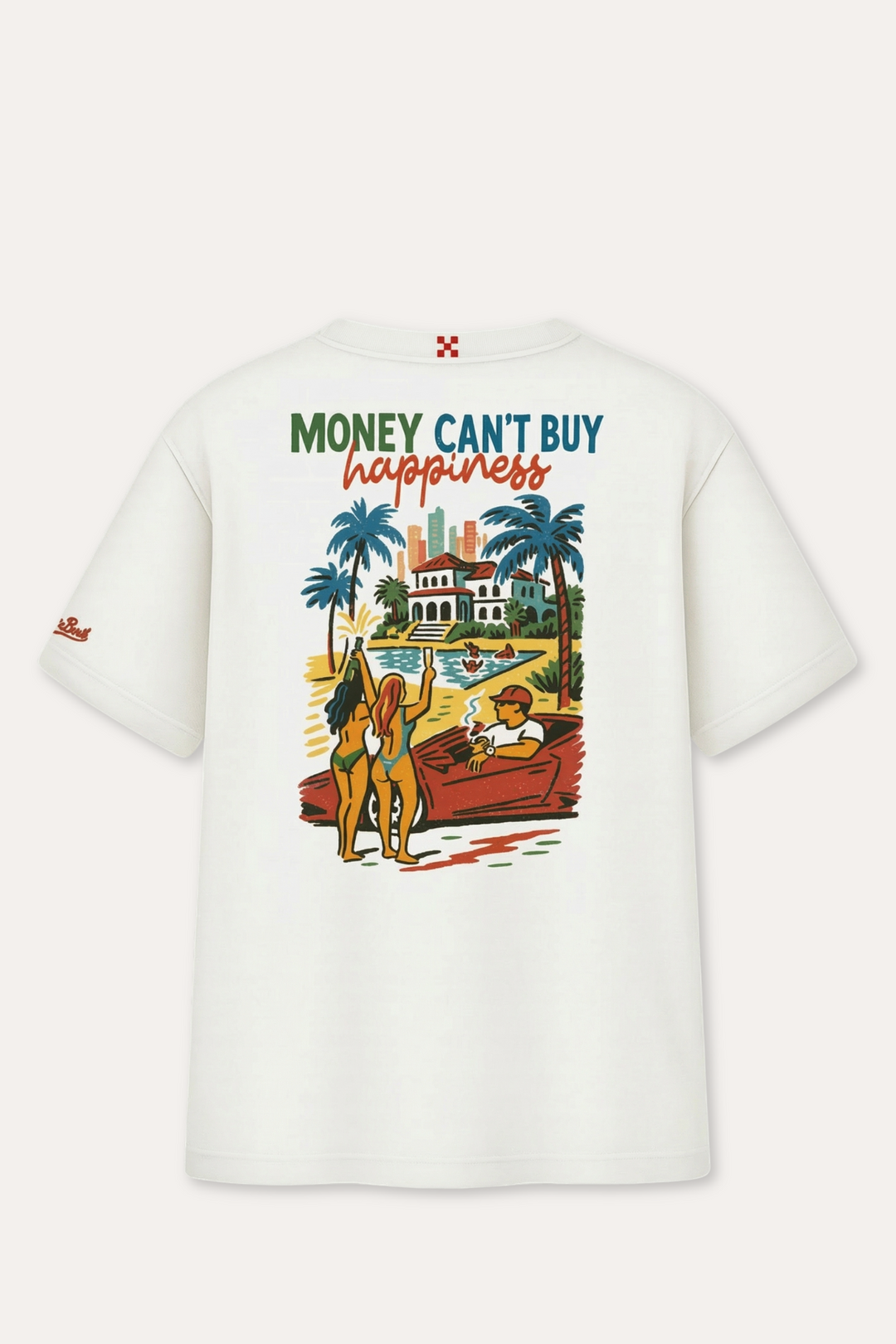 Money Can´t Buy Happiness White
