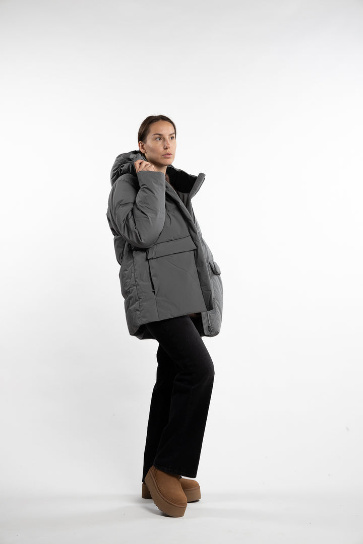 Besseggen Down Jacket- Grey