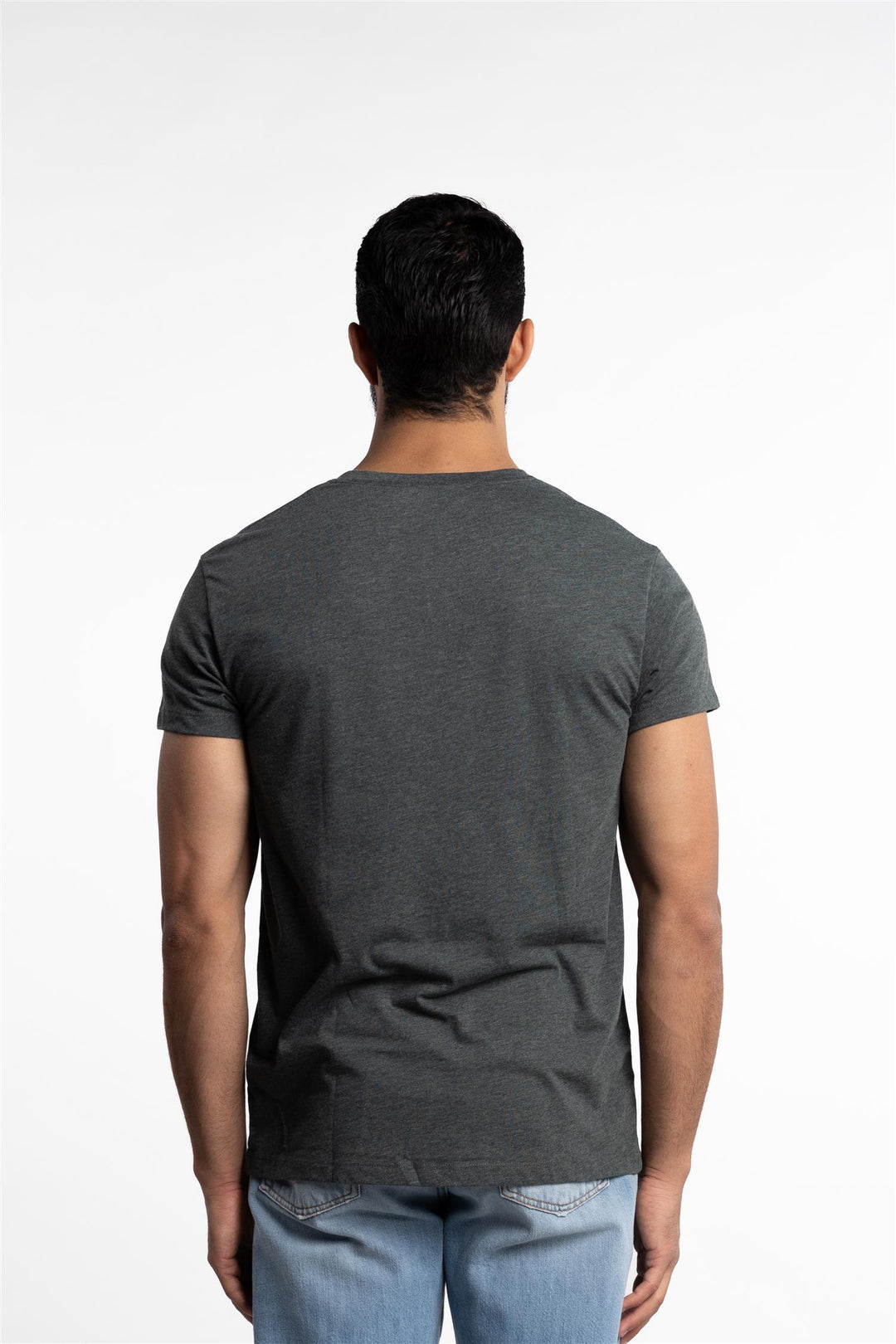 Kronos Round Neck T-Shirt Darkspruce Mel