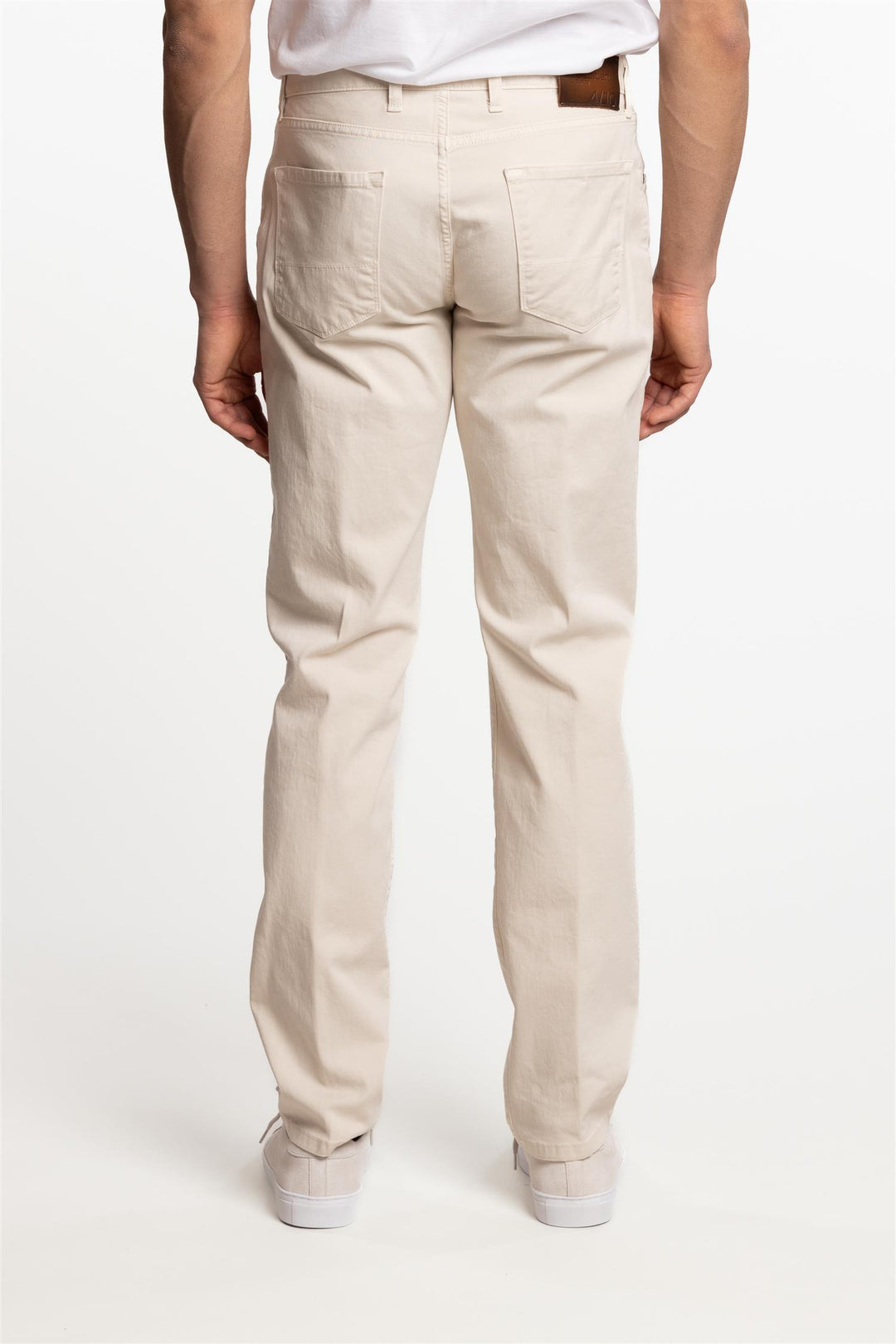 5-Pocket Cotton/Stretch Pant Beige