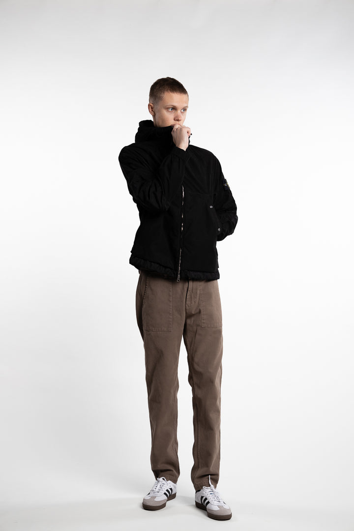 David Light-Tc Hooded Blouson With Anti-Drop Black