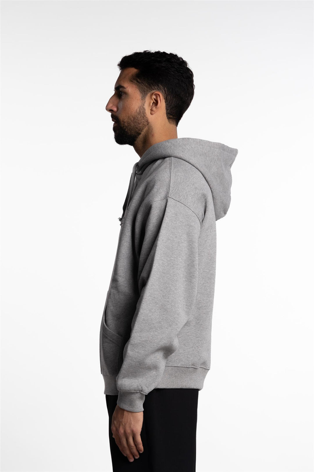 Château Axel Hoodie Grey Melange