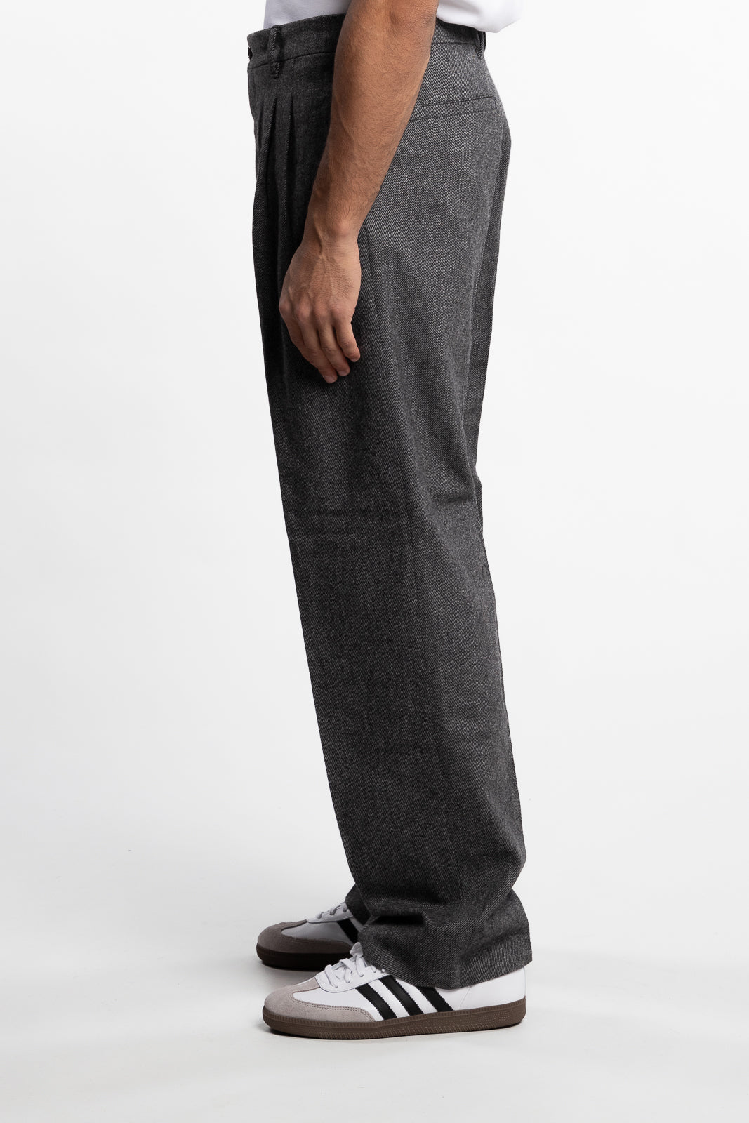 Haij Double Pleat Pants Night Owl