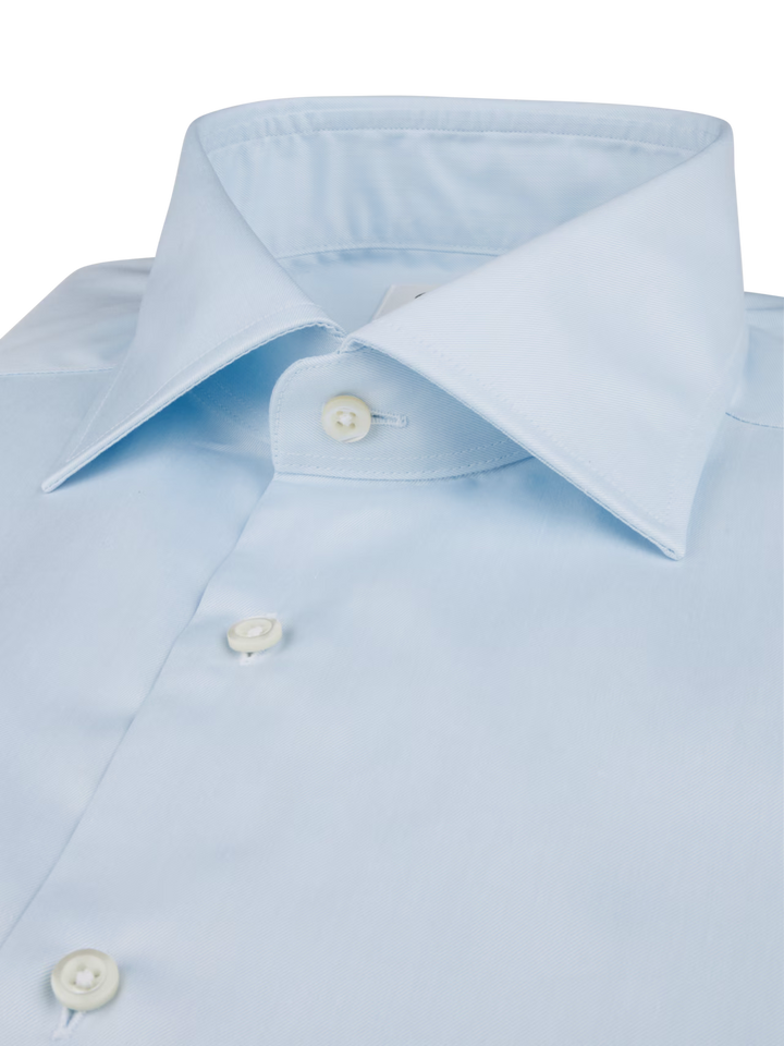 Regular Twill Shirt Light Blue
