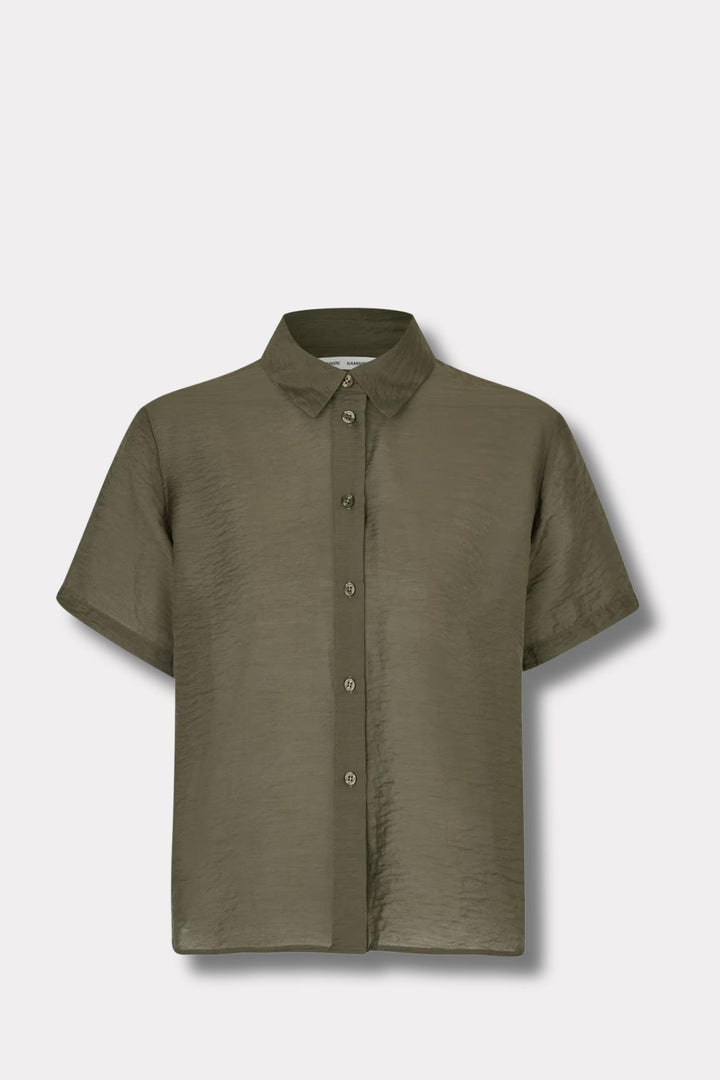 Saminna SS Shirt 15754 - Deep Forest
