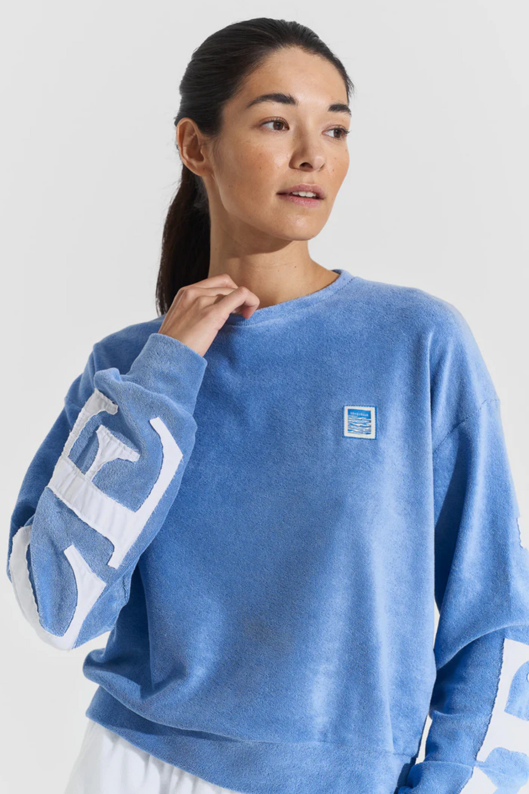Terry logo sweat -  Sky Blue