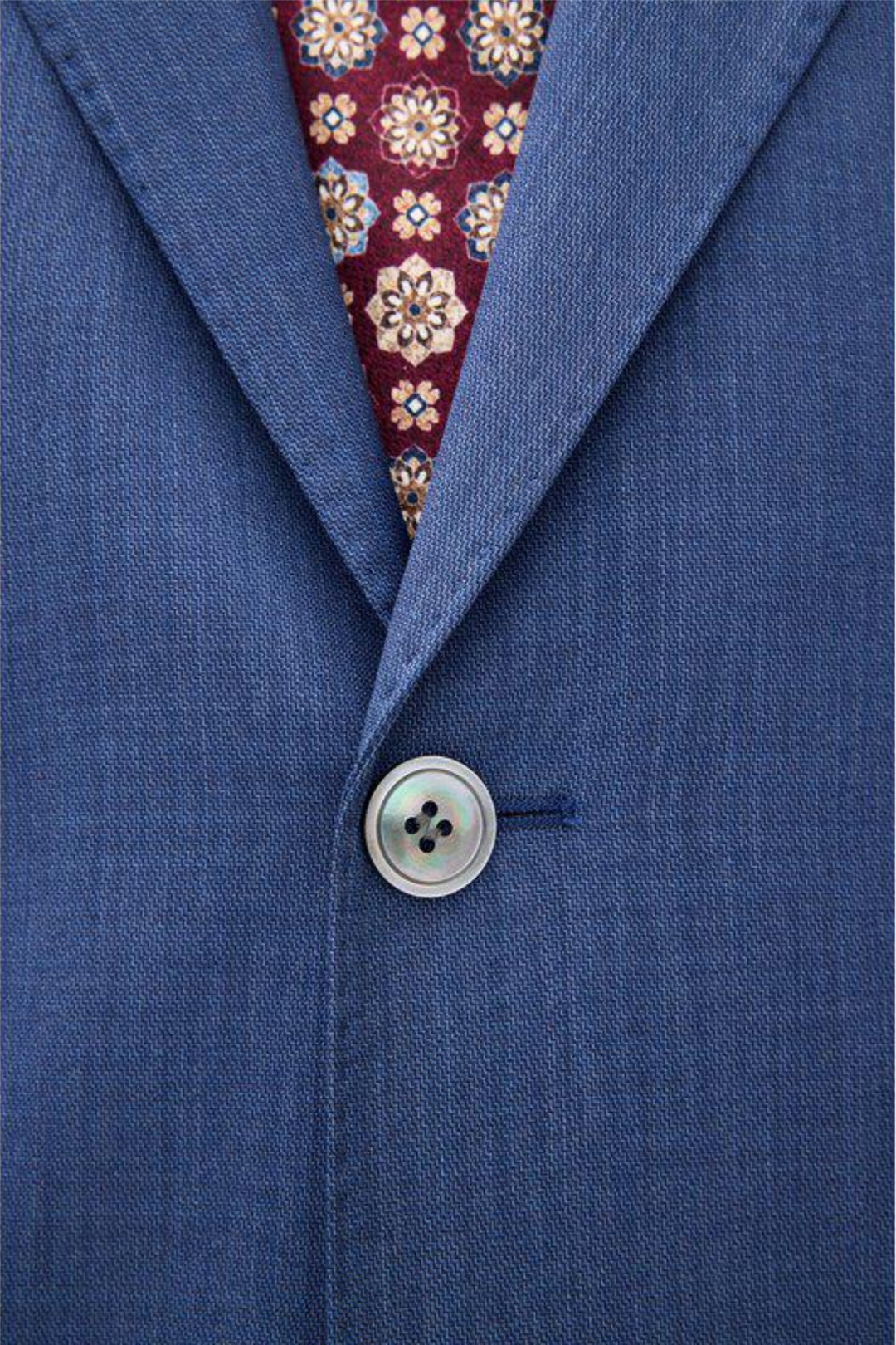 Fogerty Regular Fit Wool Blazer Blue Tropic