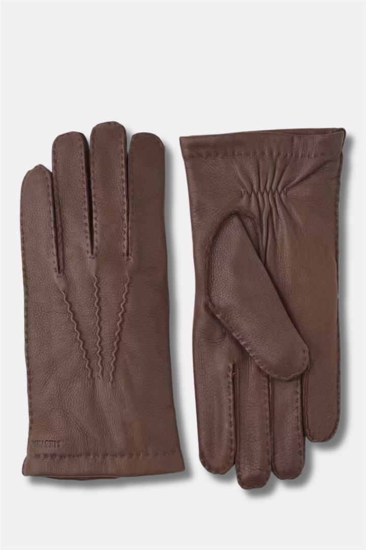 Matthew Deerskin Gloves Chocolate