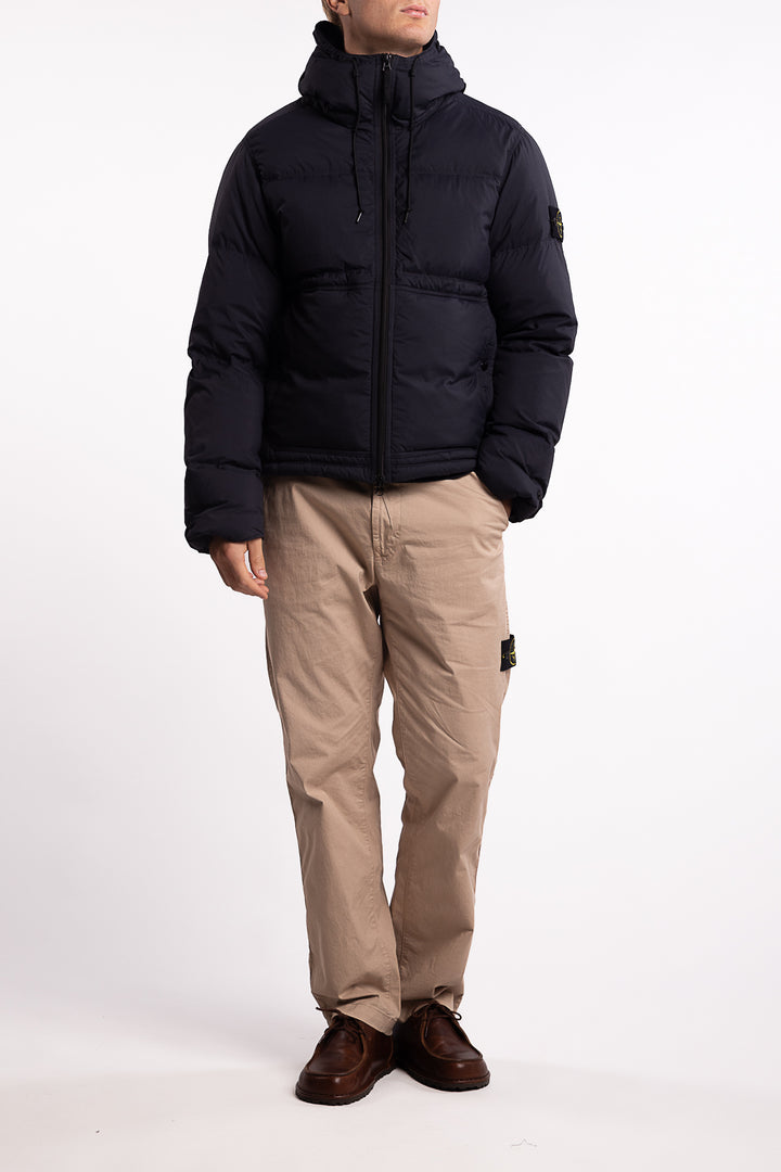 4100019 Matt Ripstop Cordura® Down Parka Navy Blue