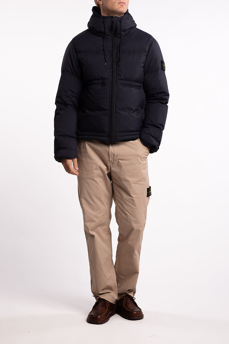 4100019 Matt Ripstop Cordura® Down Parka Navy Blue