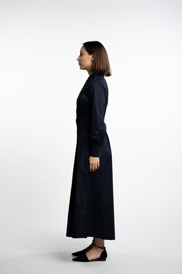 Leandra Dress- Navy