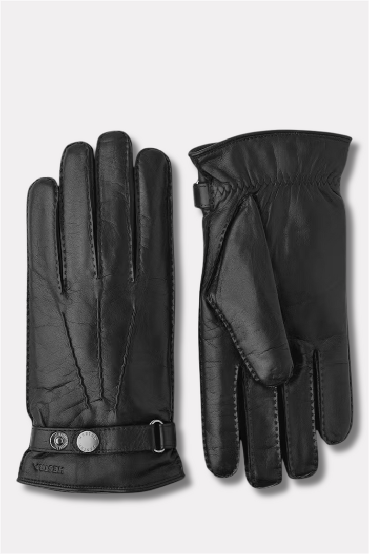 Jake Leather Gloves Black