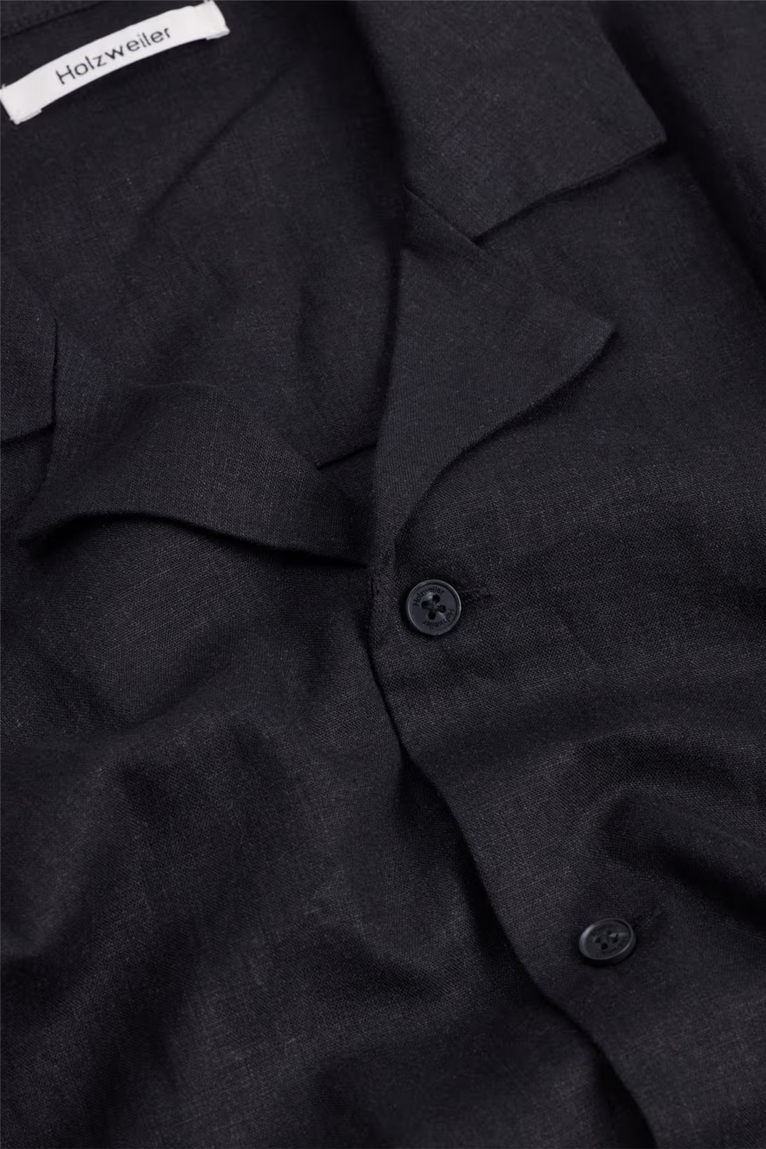 Pier Linen Shirt Black