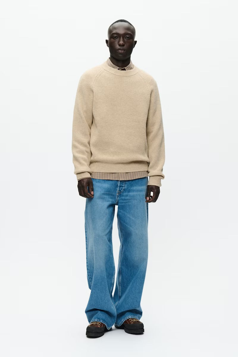 Kevin Crew Neck Moonstruck Melange