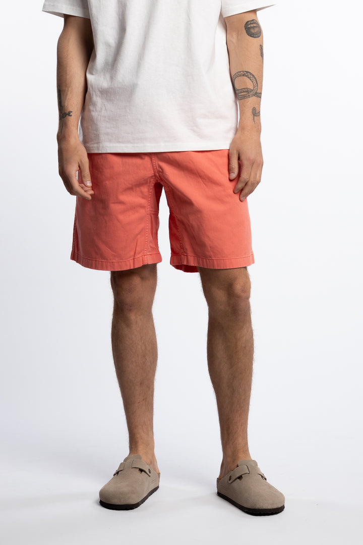 G-Short Pigment Dye Deep Coral