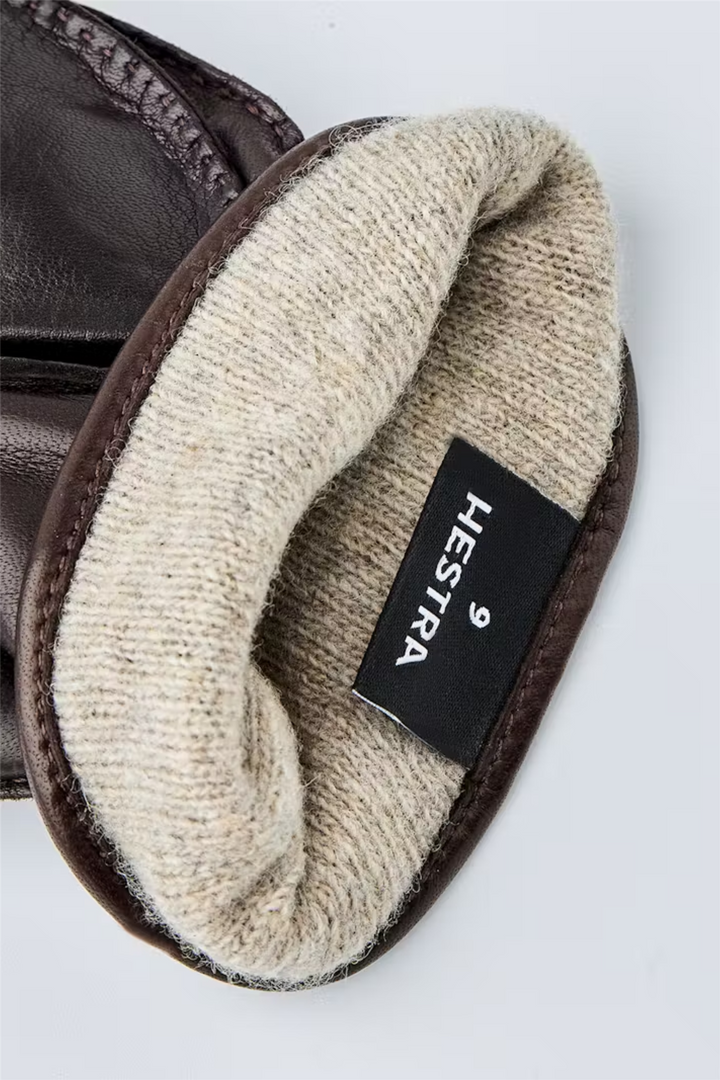Jake Leather Gloves Espresso