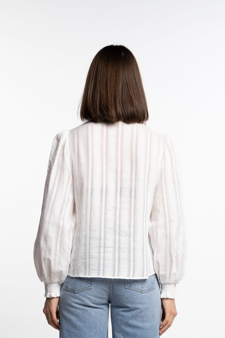 Serafina Blouse- White