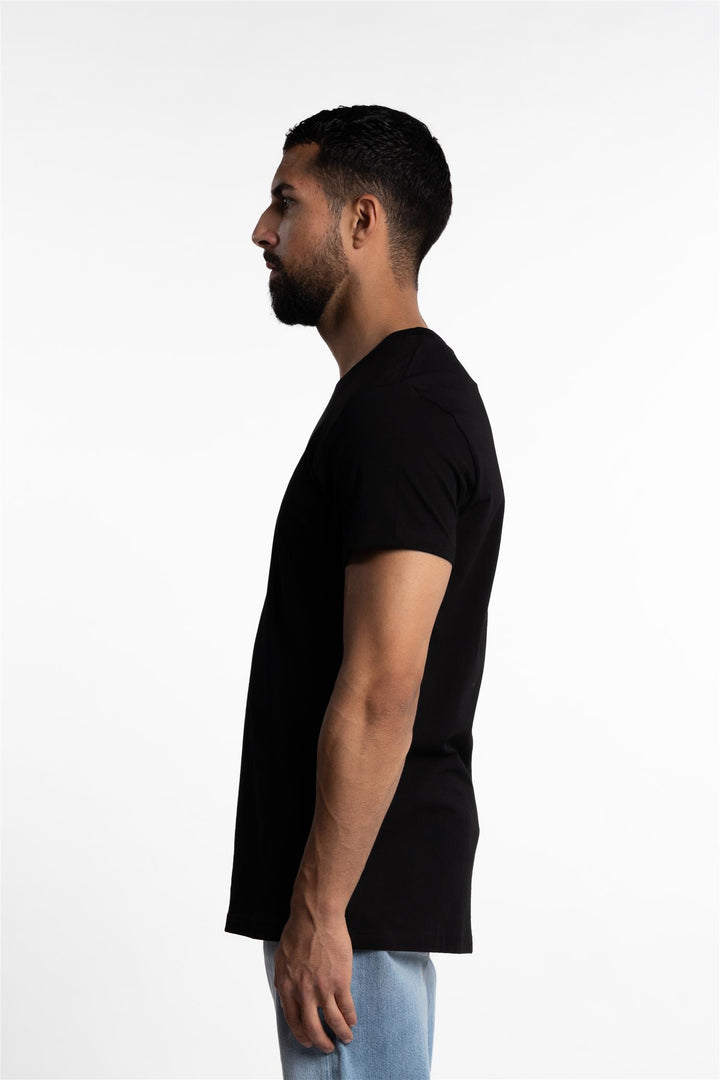 Crew Neck Regular Black