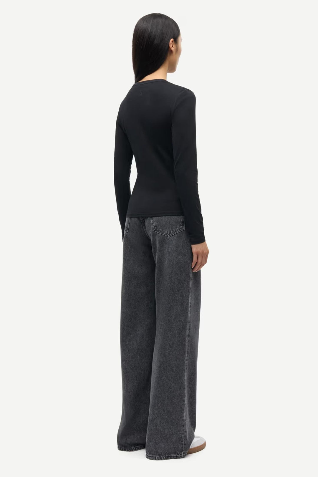 Saesme LS T-Shirt 16122-Black