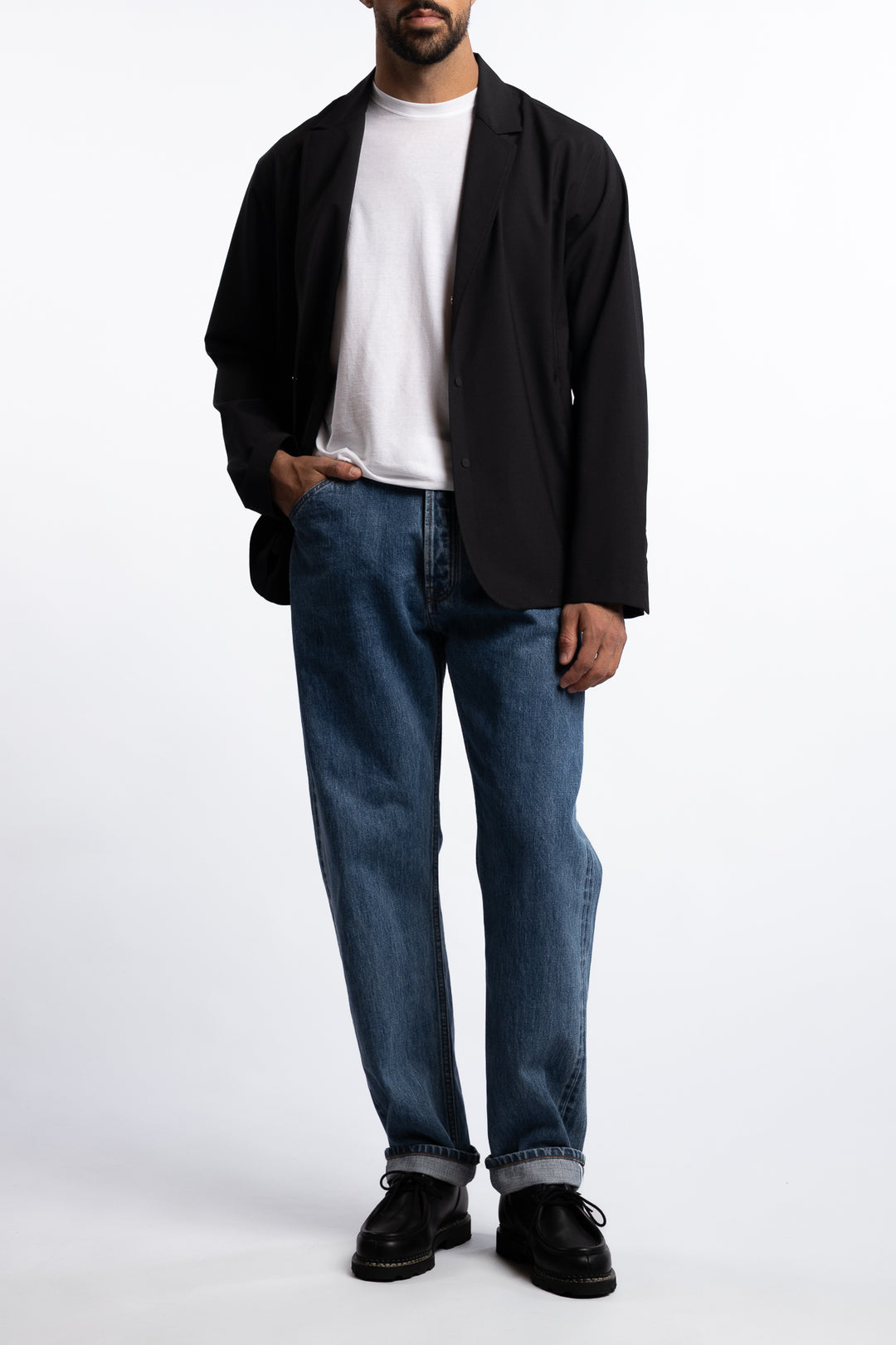 Laminar Woven Jacket Black