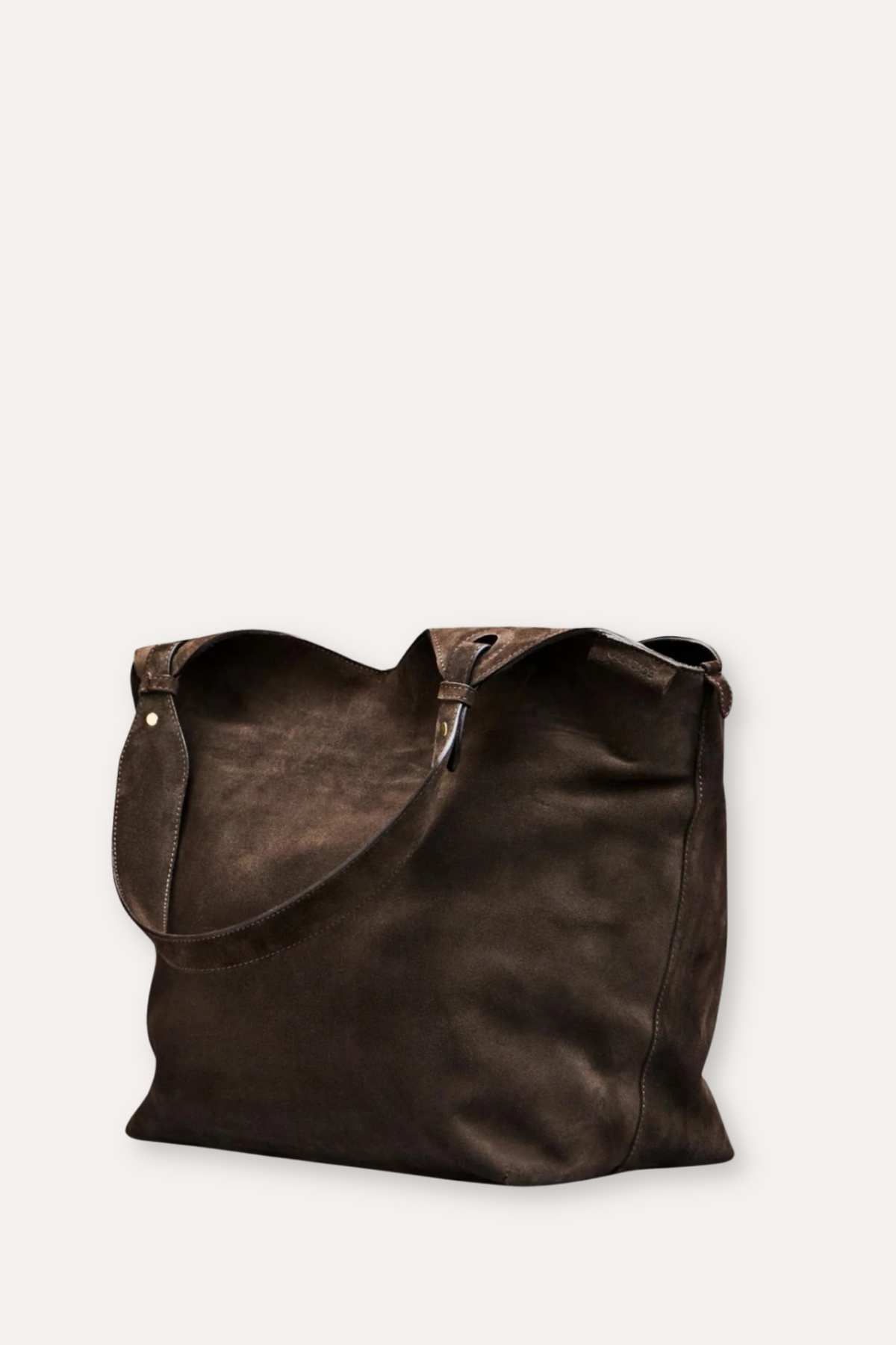 SOHO Shoulder Bag- Umber Suede