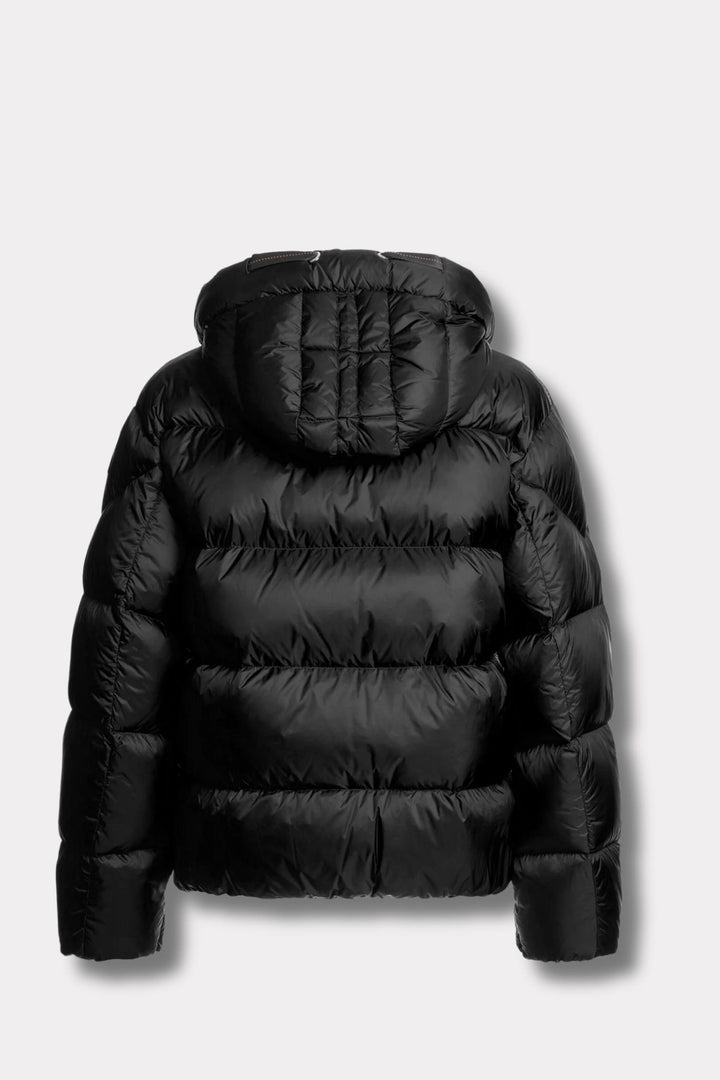 Tilly Hooded Down Jacket- Black