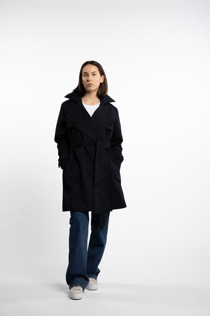 Yr'en Coat - New Black