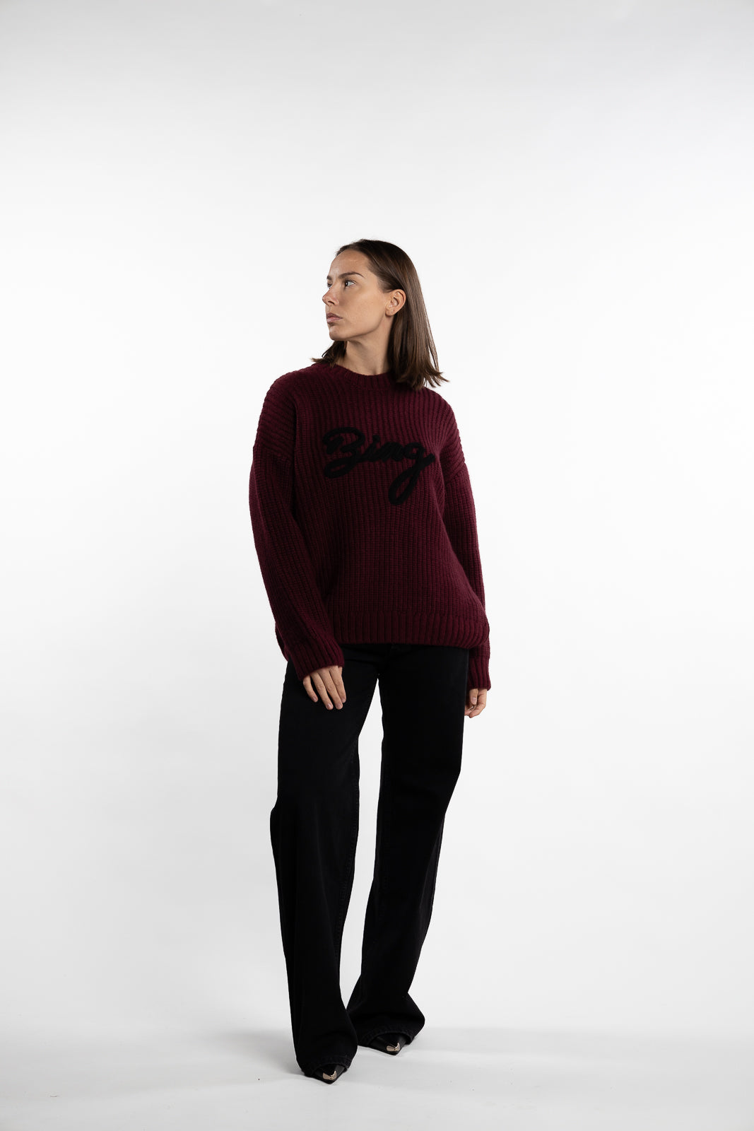 Sydney Crew Sweather Signature - Zinfandel