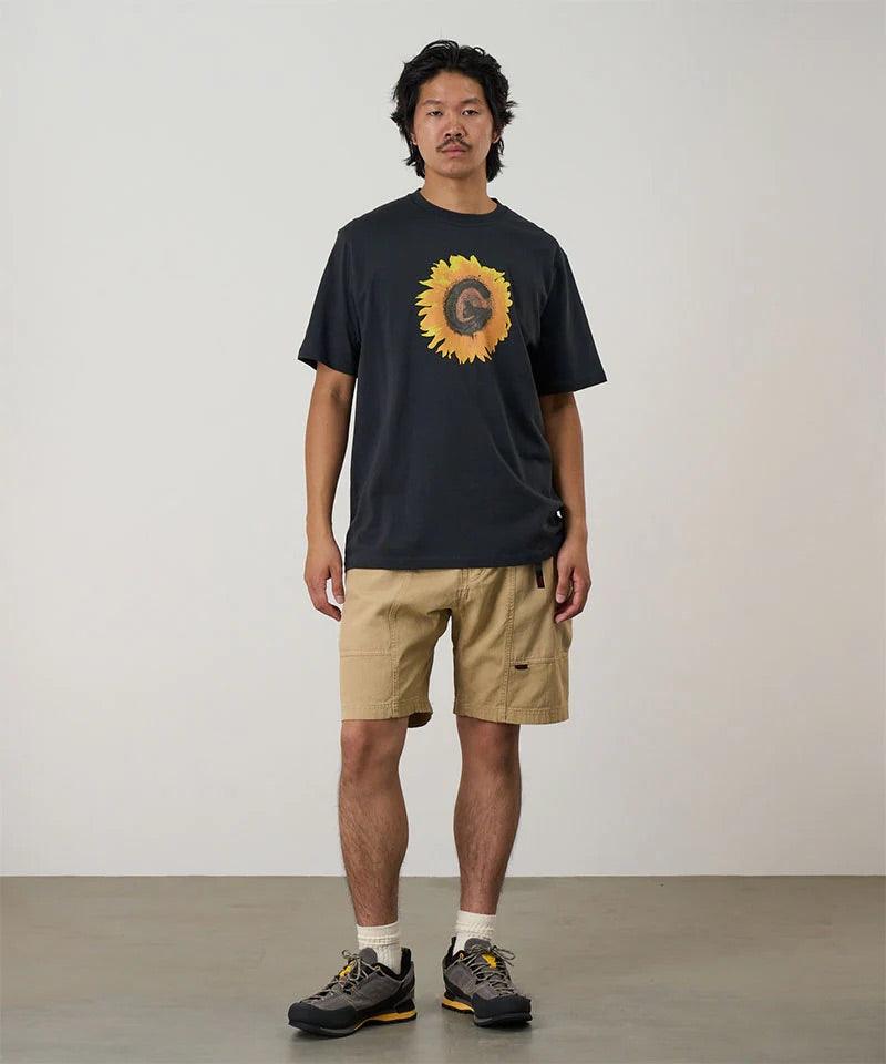 G-Flower Tee Vintage Black