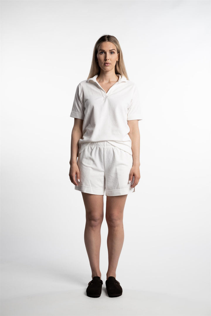 Nova Terry Shorts - White