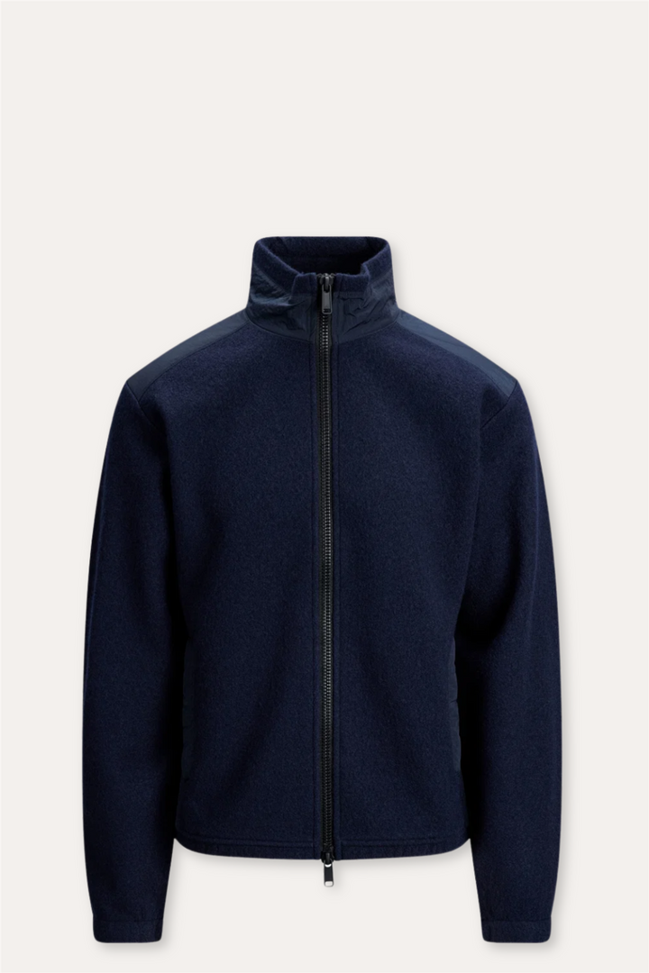 Cesano Boiled Wool Navy