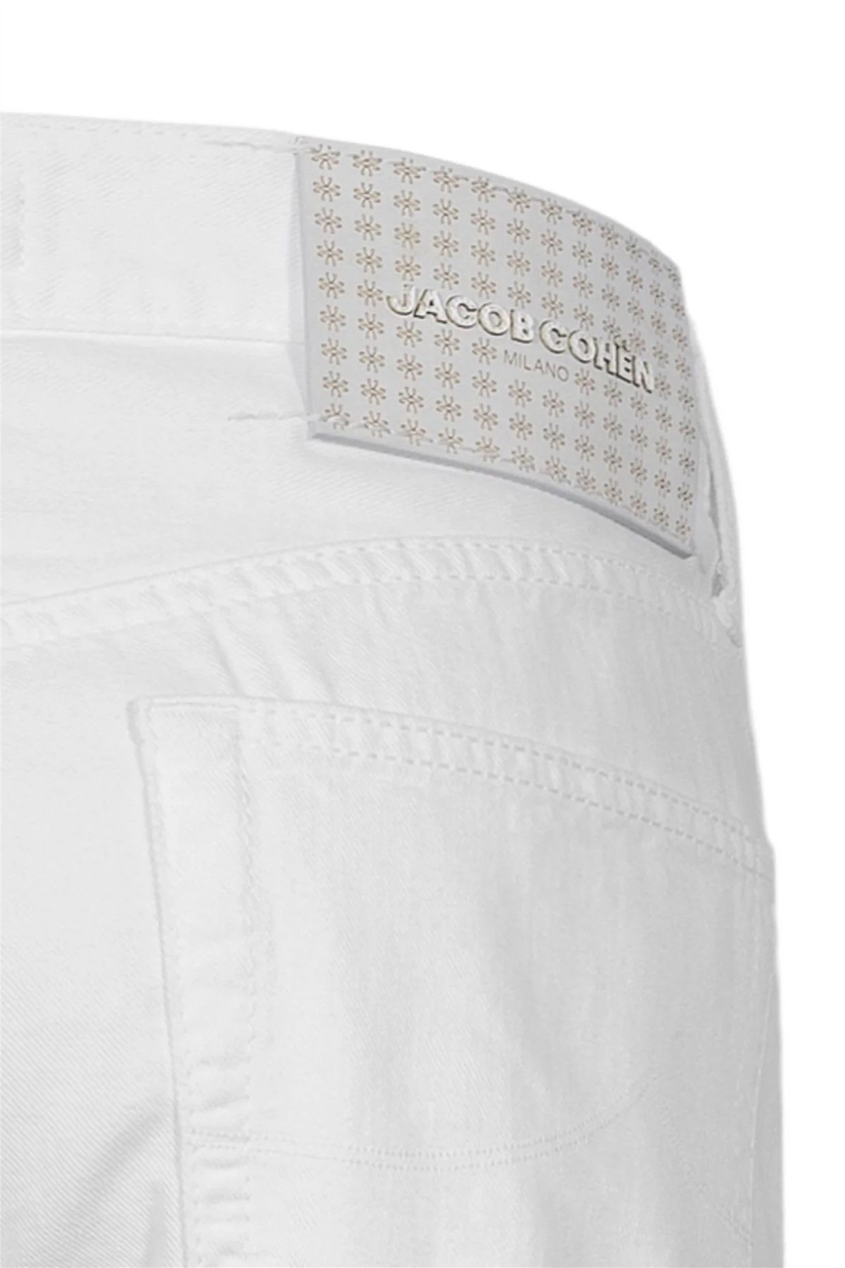 Edo Regular Straight Fit Trousers White