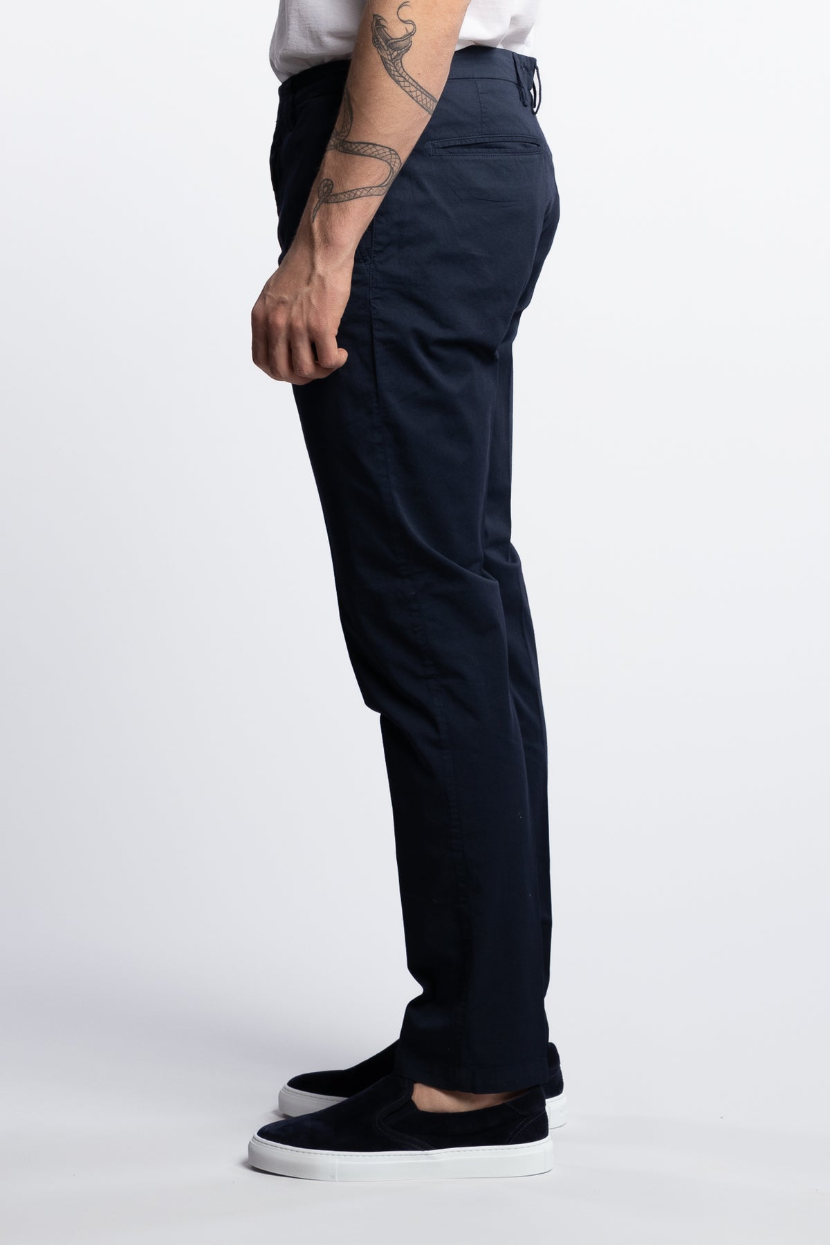 Benni Regular Fit Chinos Ultra Light Denim Blue