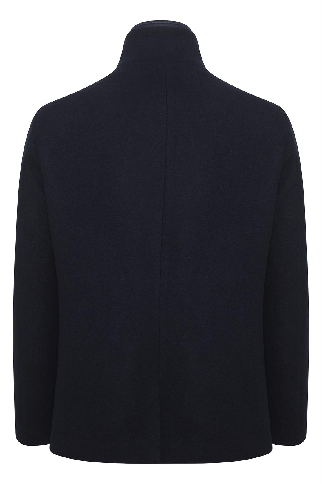 Maharvey Short Wool Coat Dark Navy