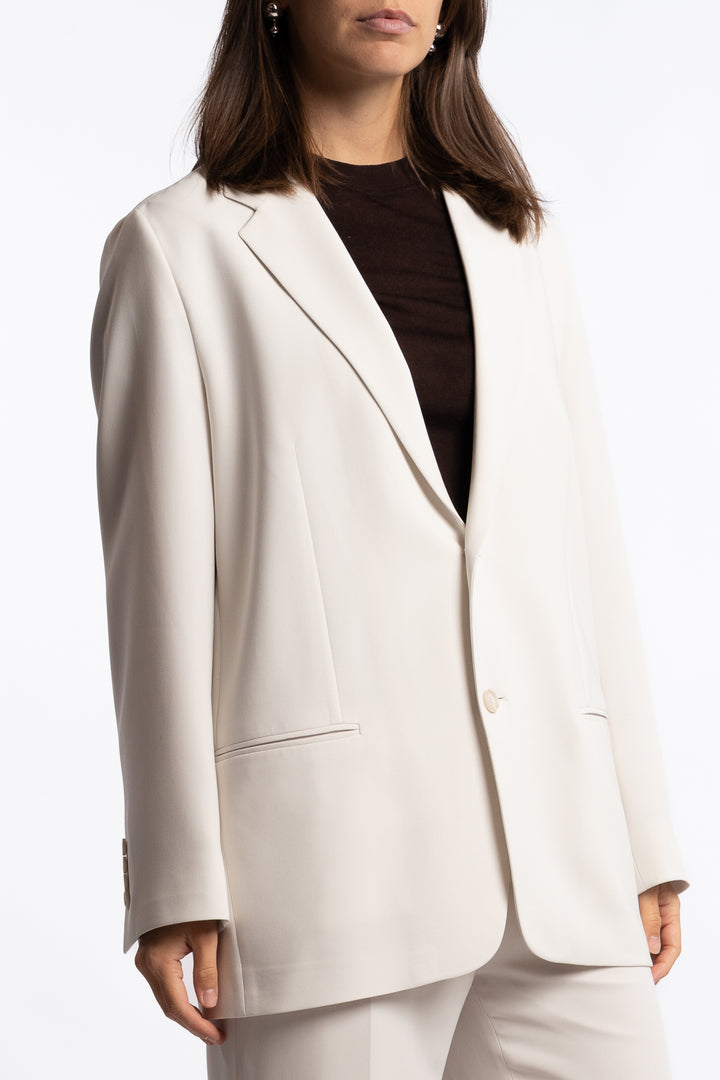 Relaxed Blazer- Ivory