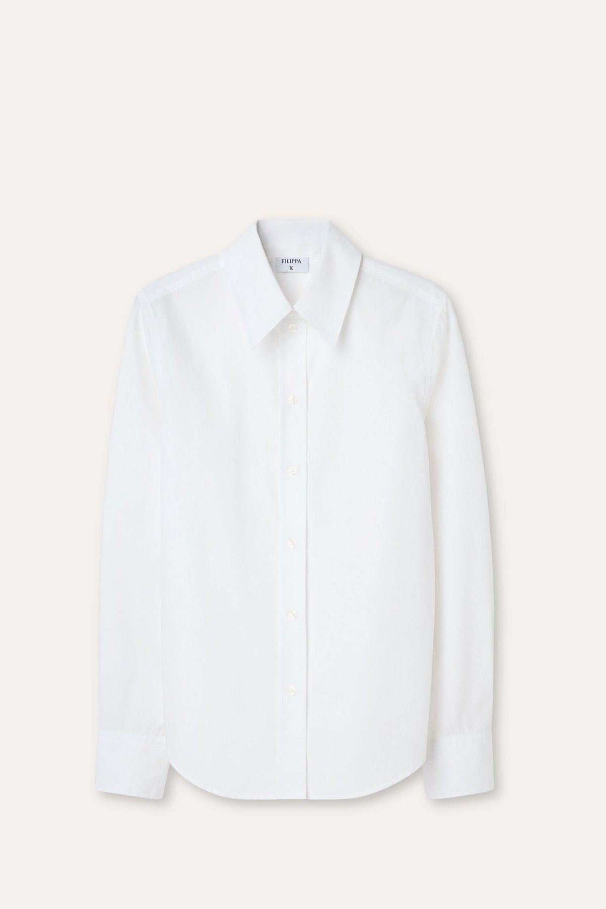 Classic Poplin Shirt- White