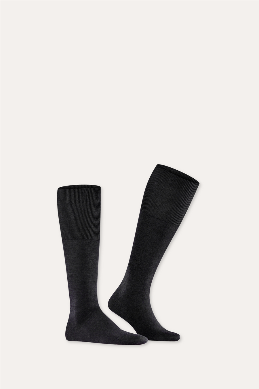 Airport Knee Socks Black
